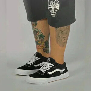 Vans BMX Style 114 Black & White 8.5